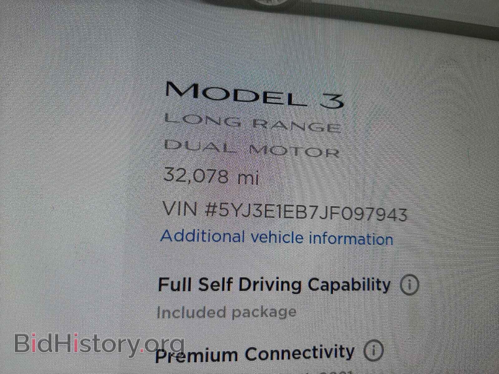 2018 TESLA MODEL 3 - VIN: 5YJ3E1EB7JF097943 - Фото 8