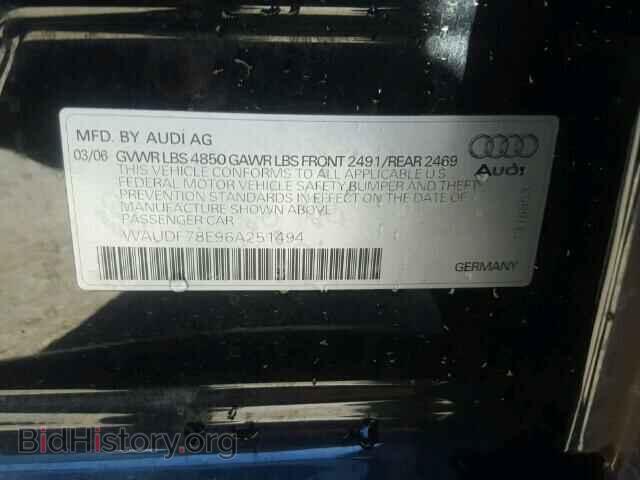 2006 AUDI A4 - VIN: WAUDF78E96A251494 - Photo 10