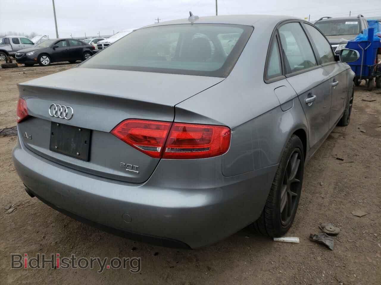 2010 AUDI A4 - VIN: WAUDFAFL0AN014084 - Фото 4