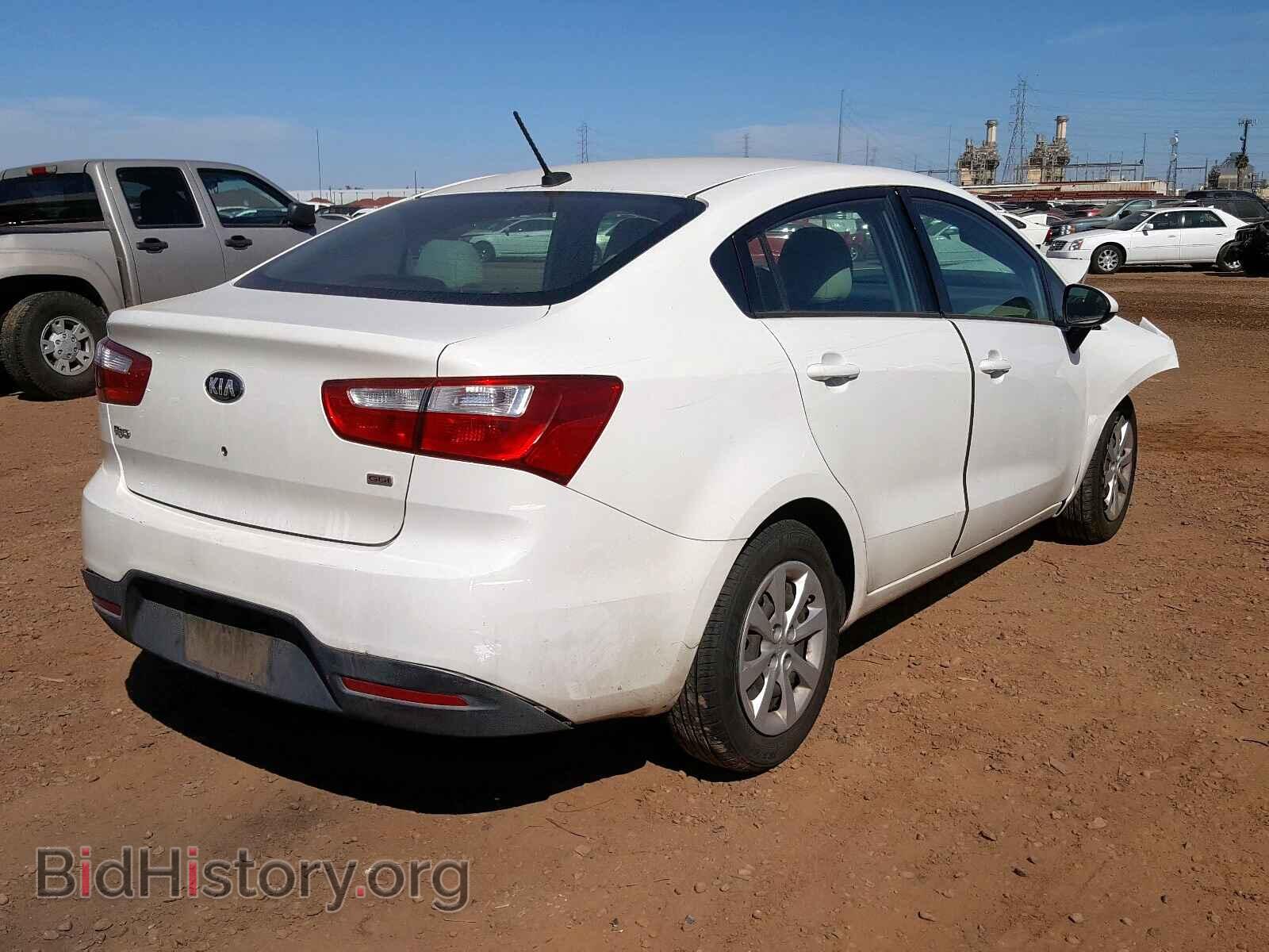 2013 KIA RIO - VIN: KNADM4A33D6154790 - Фото 4