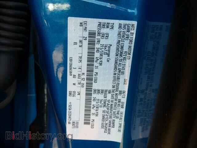 2013 FORD FOCUS - VIN: 1FADP3F21DL362002 - Фото 10
