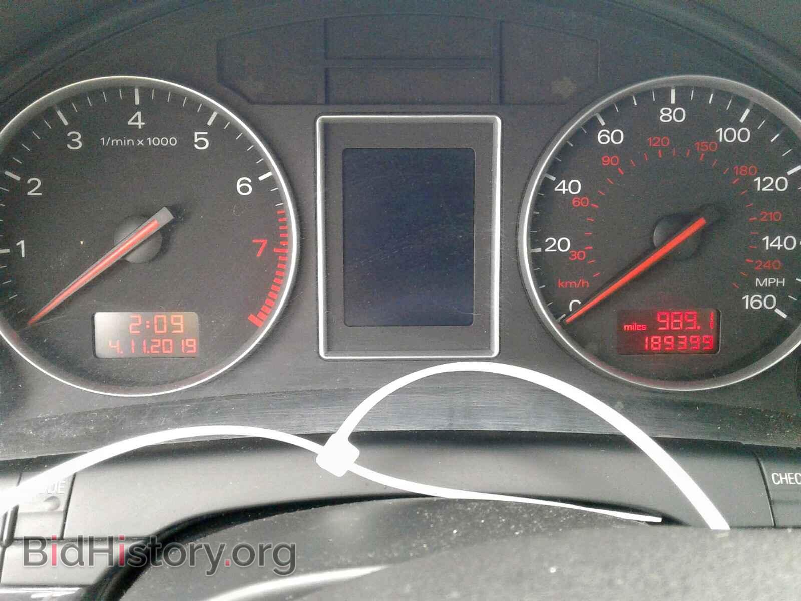 2005 AUDI A4 - VIN: WAULC68E25A089043 - Фото 8