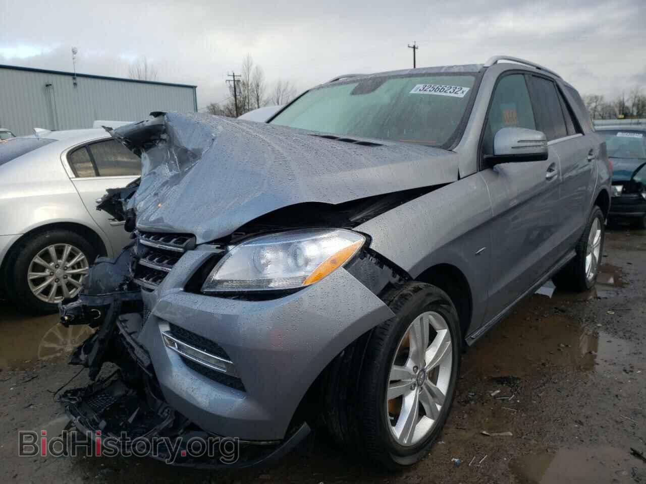 2012 MERCEDES-BENZ M-CLASS - VIN: 4JGDA2EB2CA001455 - Фото 2