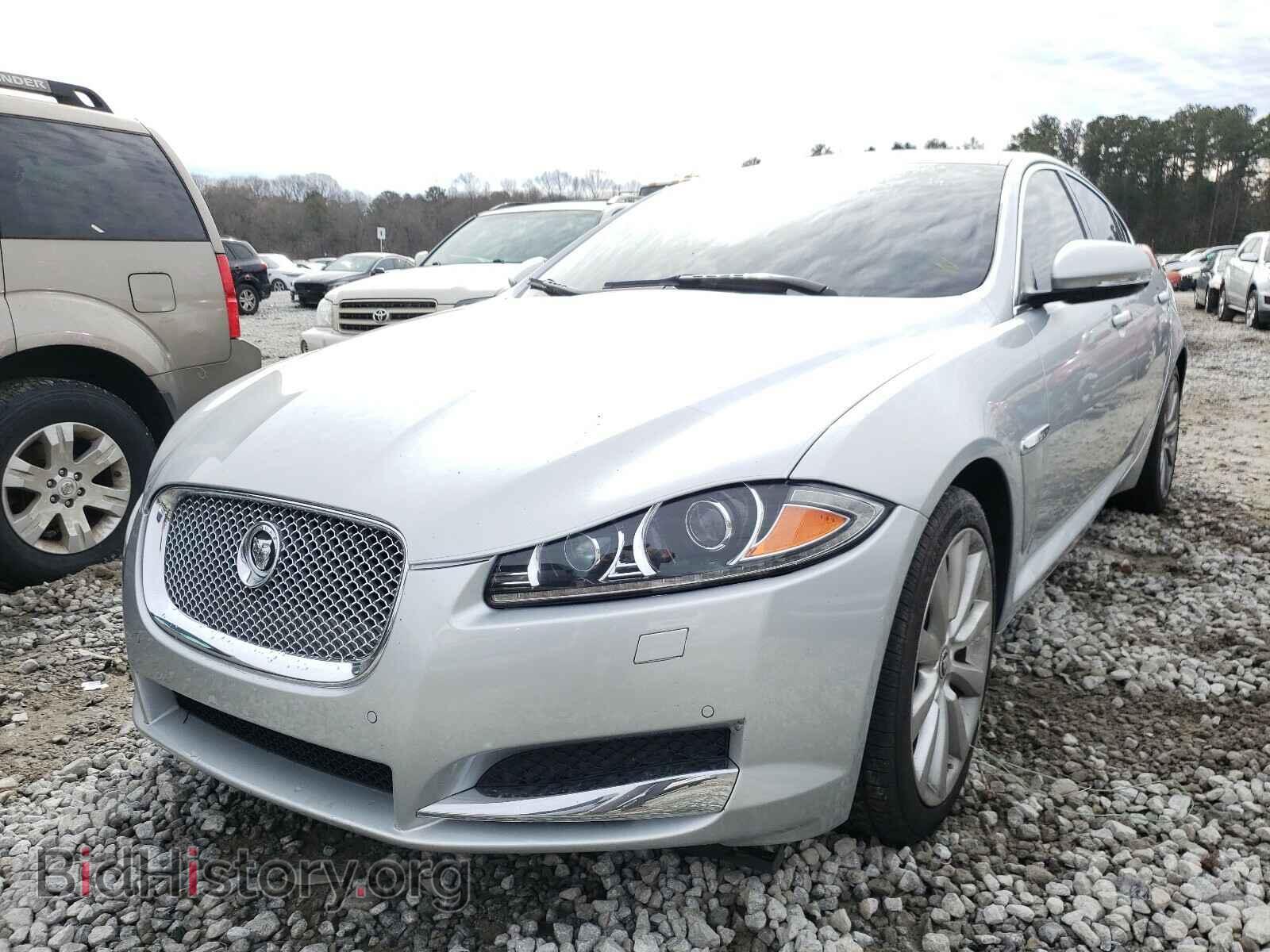 2013 JAGUAR XF - VIN: SAJWJ0EF2D8S81263 - Фото 2