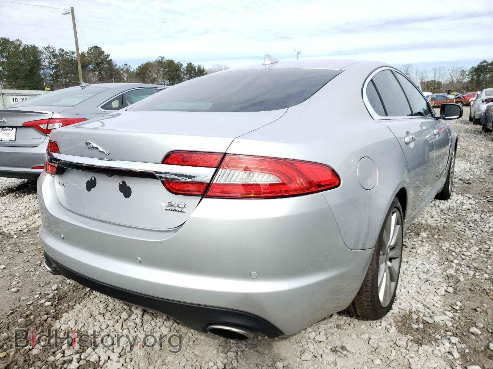 2013 JAGUAR XF - VIN: SAJWJ0EF2D8S81263 - Фото 4