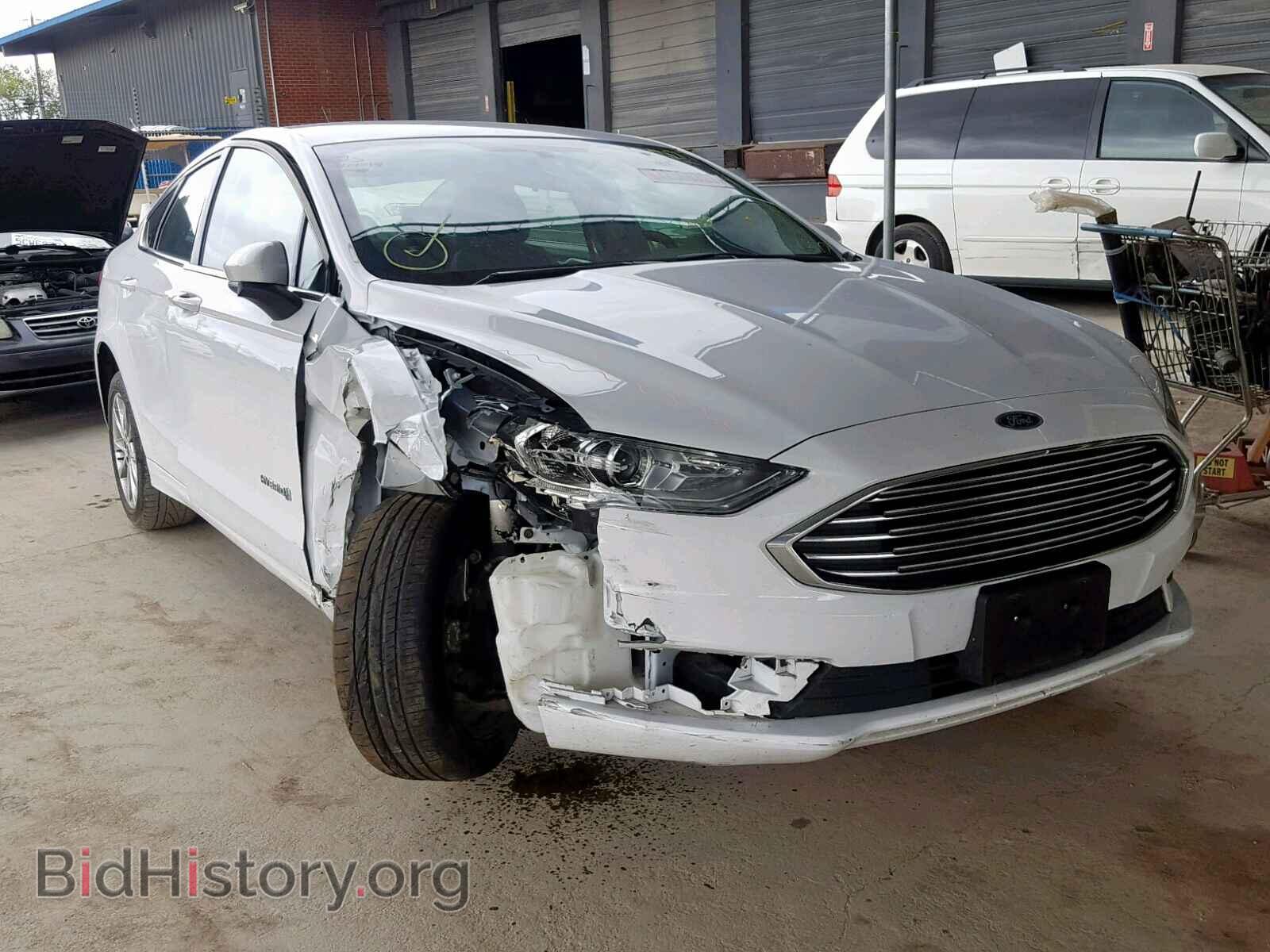 Фотография 3FA6P0LU3HR355363 - FORD FUSION SE 2017