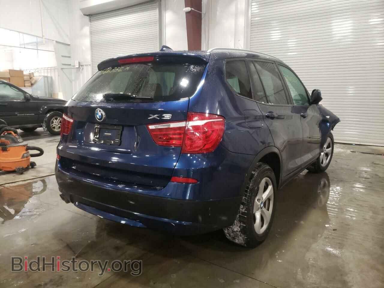 2011 BMW X3 - VIN: 5UXWX5C59BL706636 - Фото 4