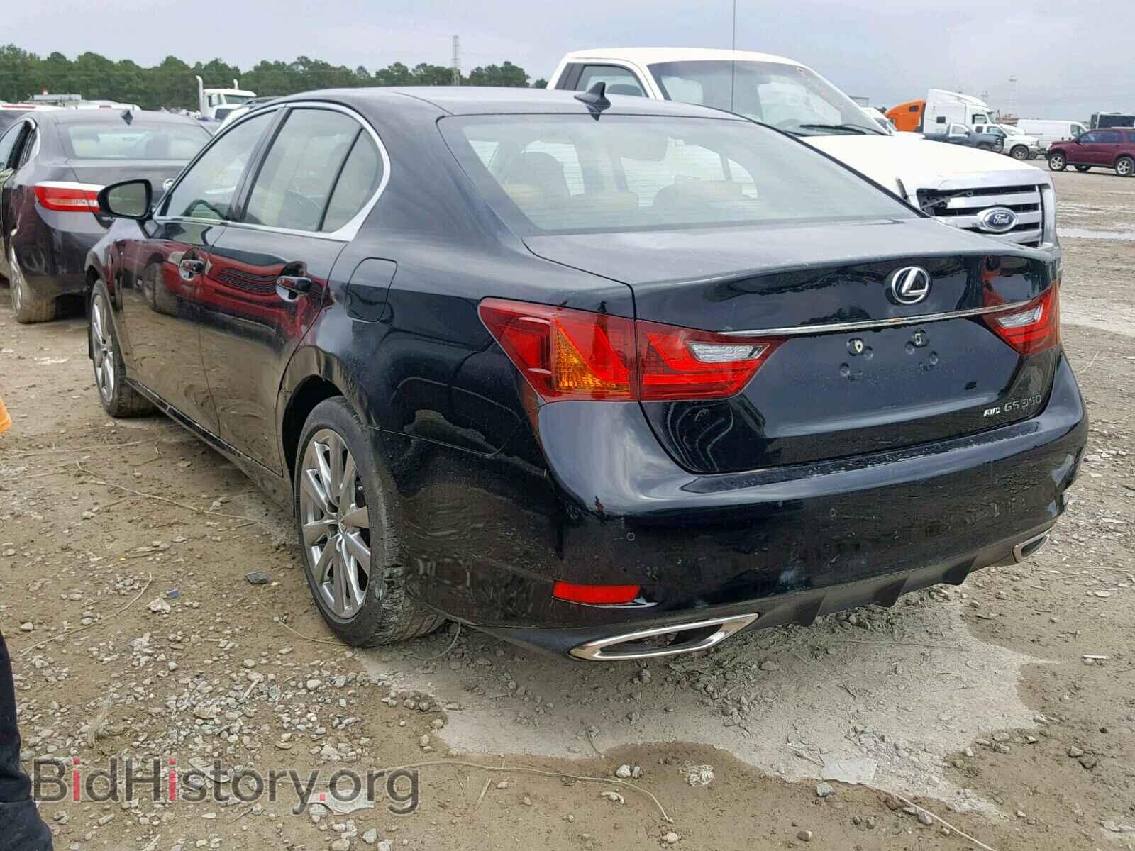 2014 LEXUS GS350 - VIN: JTHCE1BL6E5026865 - Фото 3