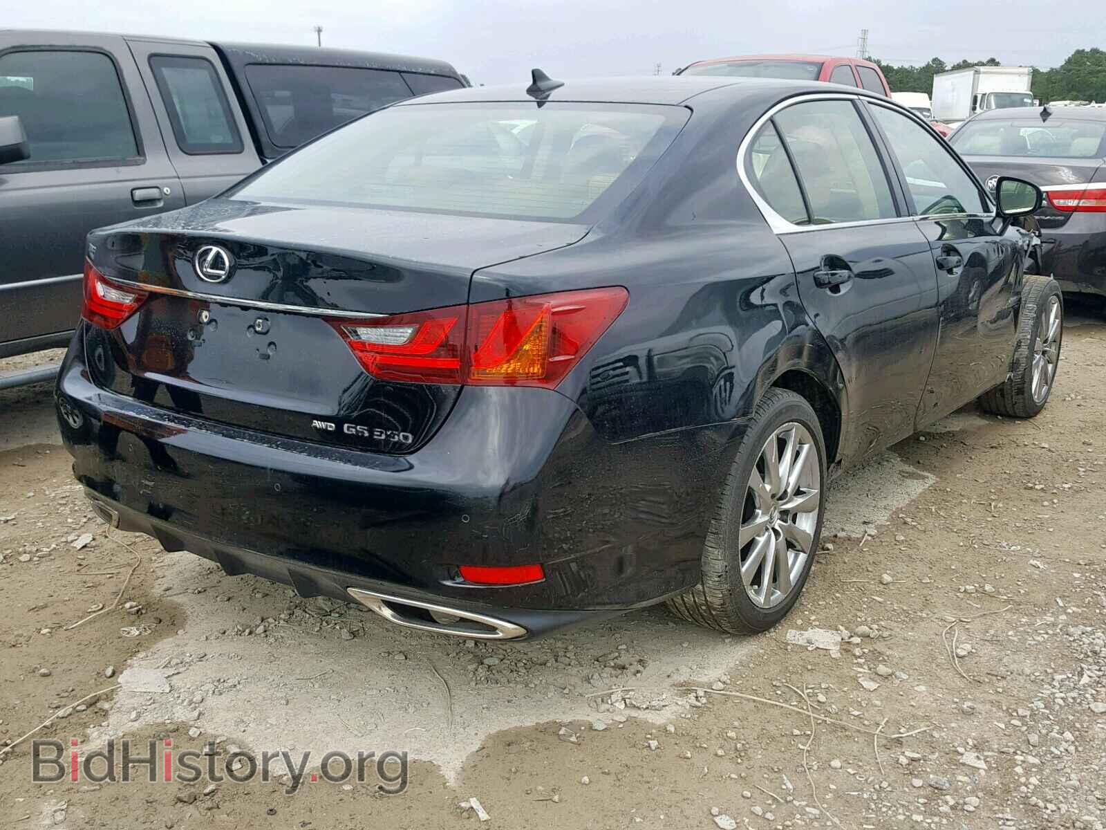 2014 LEXUS GS350 - VIN: JTHCE1BL6E5026865 - Фото 4