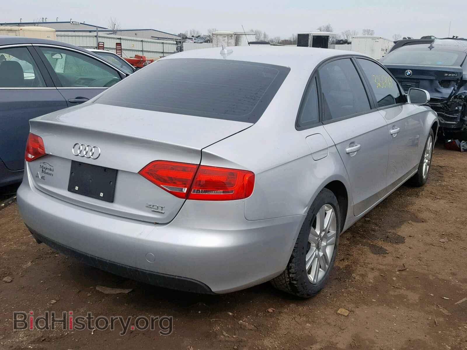 2011 AUDI A4 - VIN: WAUBFAFLXBN031838 - Photo 4