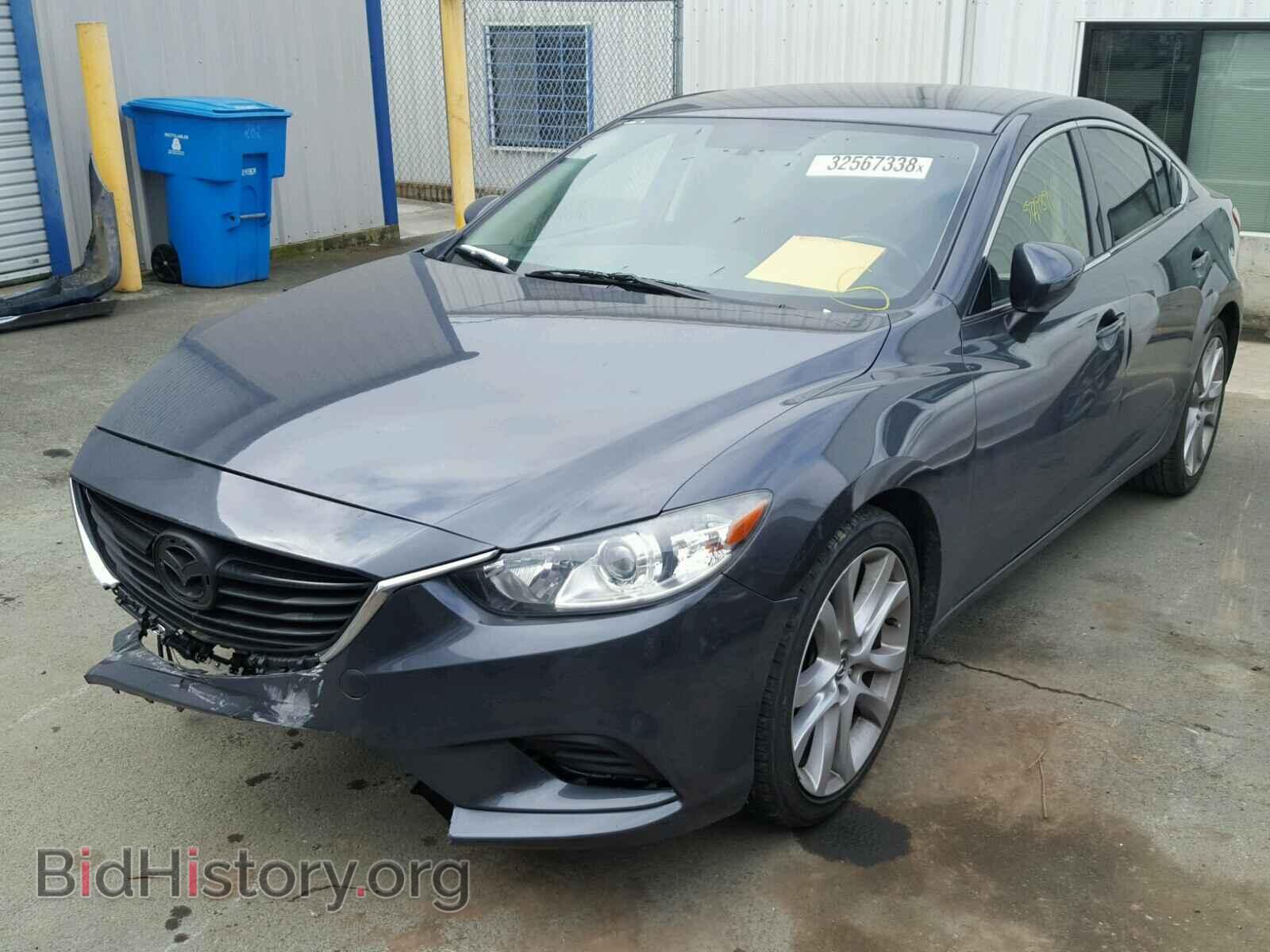 2014 MAZDA 6 - VIN: JM1GJ1V5XE1105491 - Фото 2
