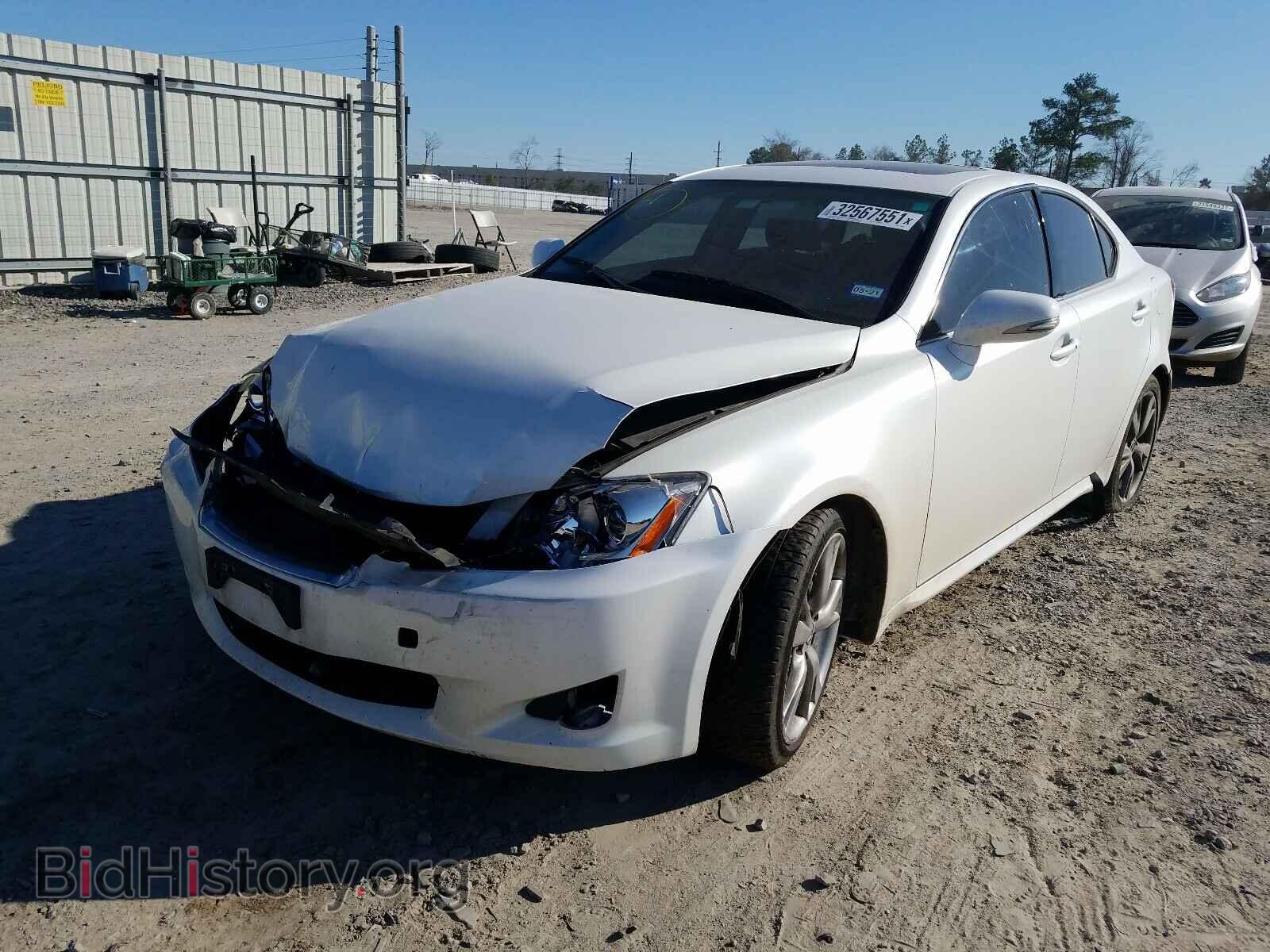 2010 LEXUS IS - VIN: JTHBF5C28A2095882 - Фото 2