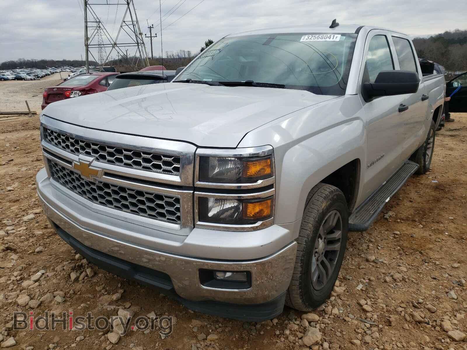 2014 CHEVROLET SILVERADO - VIN: 3GCPCREC1EG203379 - Фото 2