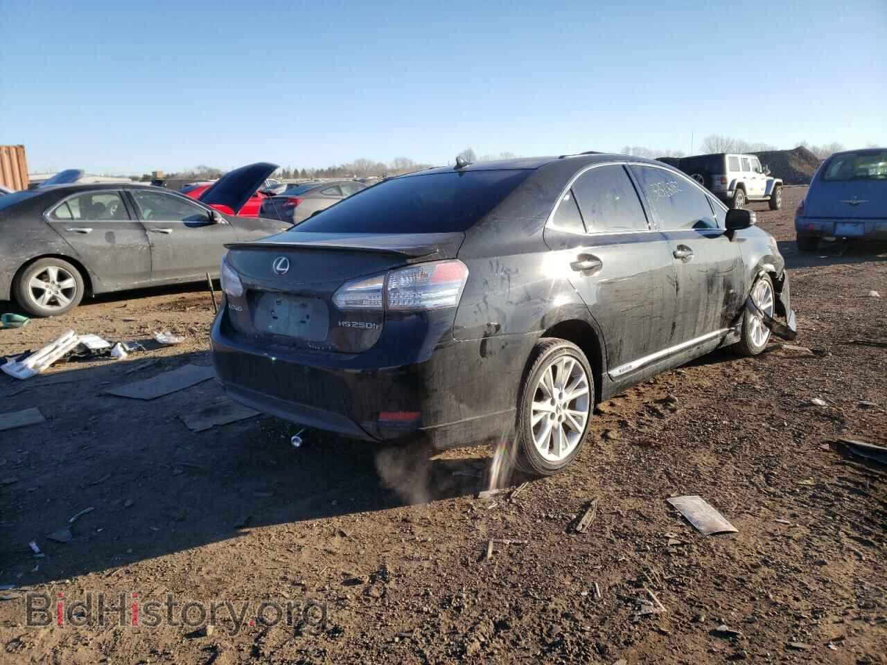 2010 LEXUS HS - VIN: JTHBB1BA8A2016580 - Фото 4