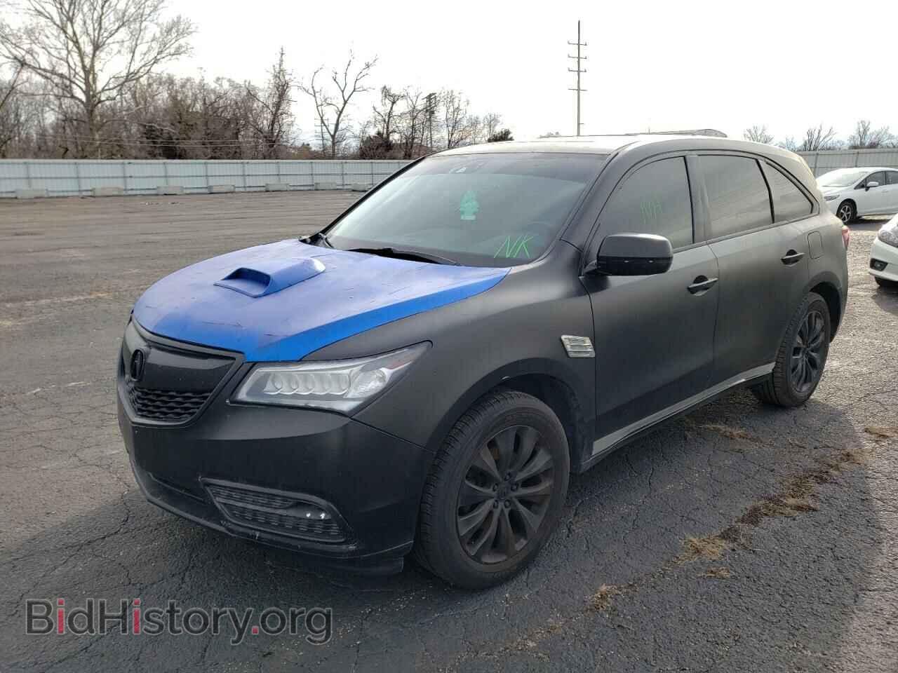 2014 ACURA MDX - VIN: 5FRYD4H47EB034997 - Фото 2