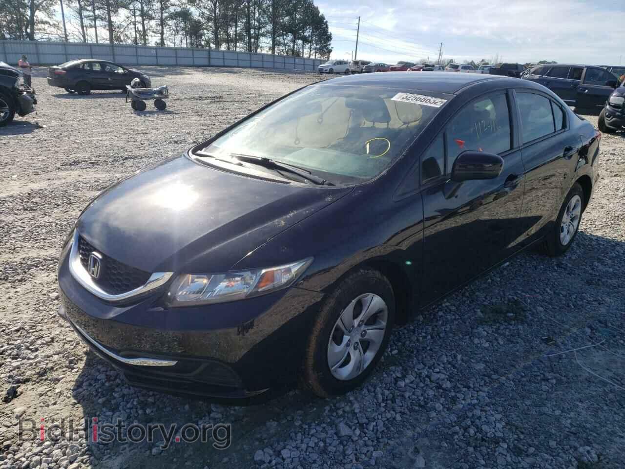 2014 HONDA CIVIC - VIN: 19XFB2F52EE009610 - Фото 2