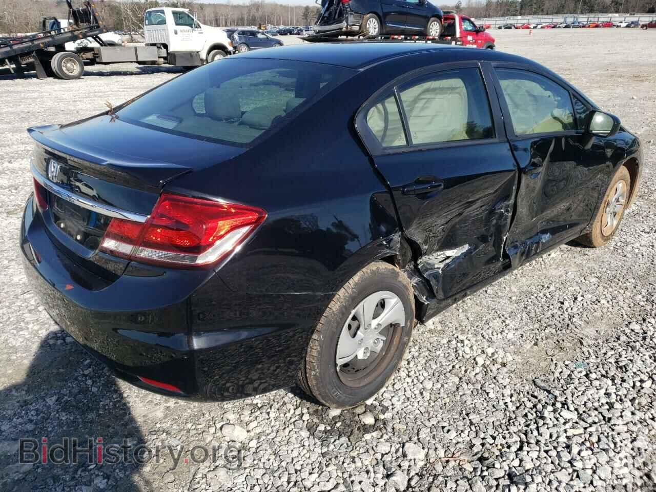 2014 HONDA CIVIC - VIN: 19XFB2F52EE009610 - Фото 4