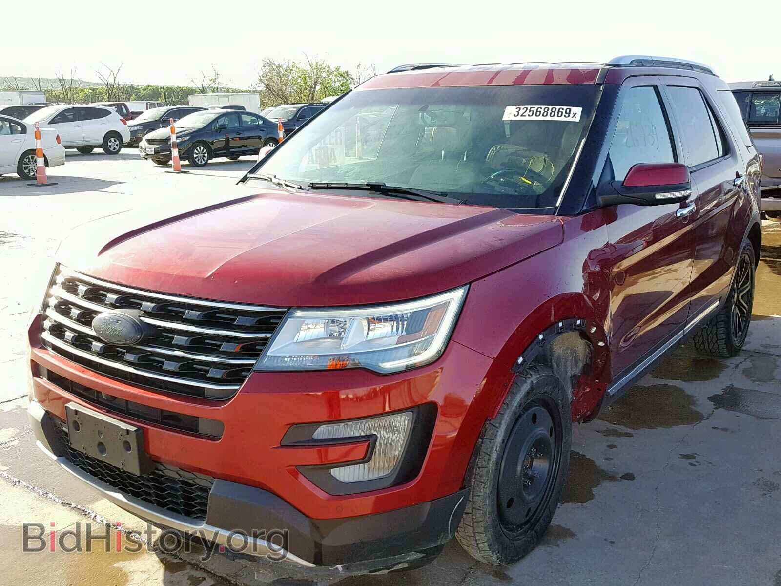 2017 FORD EXPLORER L - VIN: 1FM5K7F84HGC38874 - Фото 2