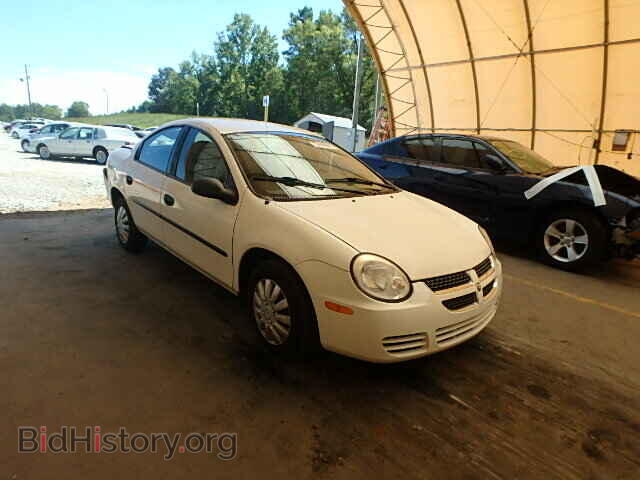 Фотография 1B3ES26C94D591393 - DODGE NEON 2004