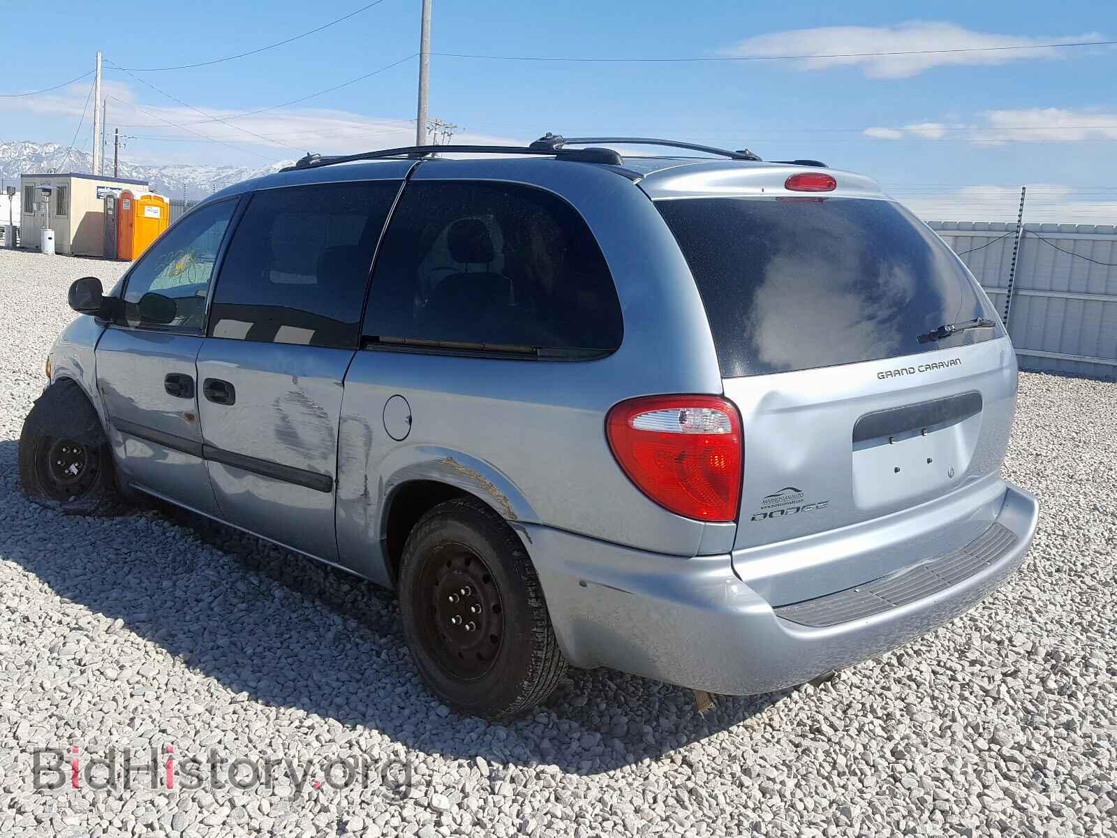 2006 DODGE CARAVAN - VIN: 1D4GP24R56B540393 - Фото 3