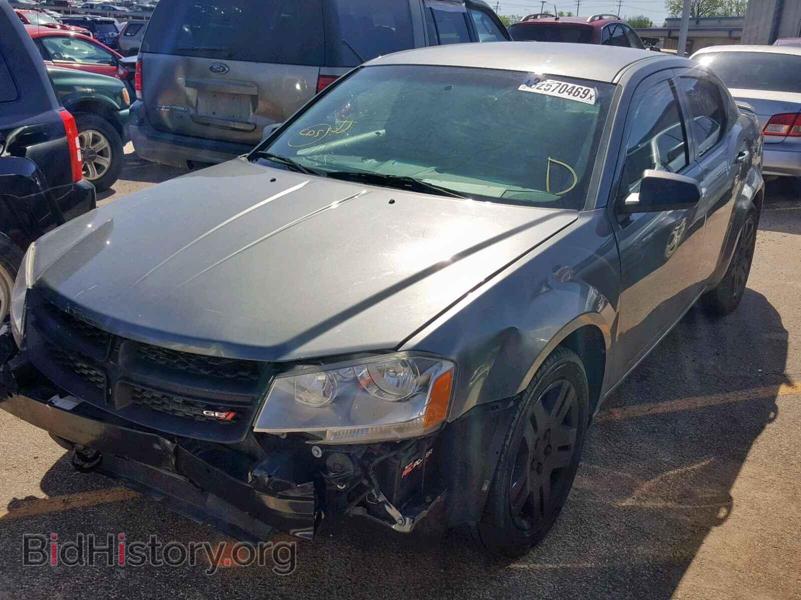 2013 DODGE AVENGER - VIN: 1C3CDZAB1DN611383 - Фото 2