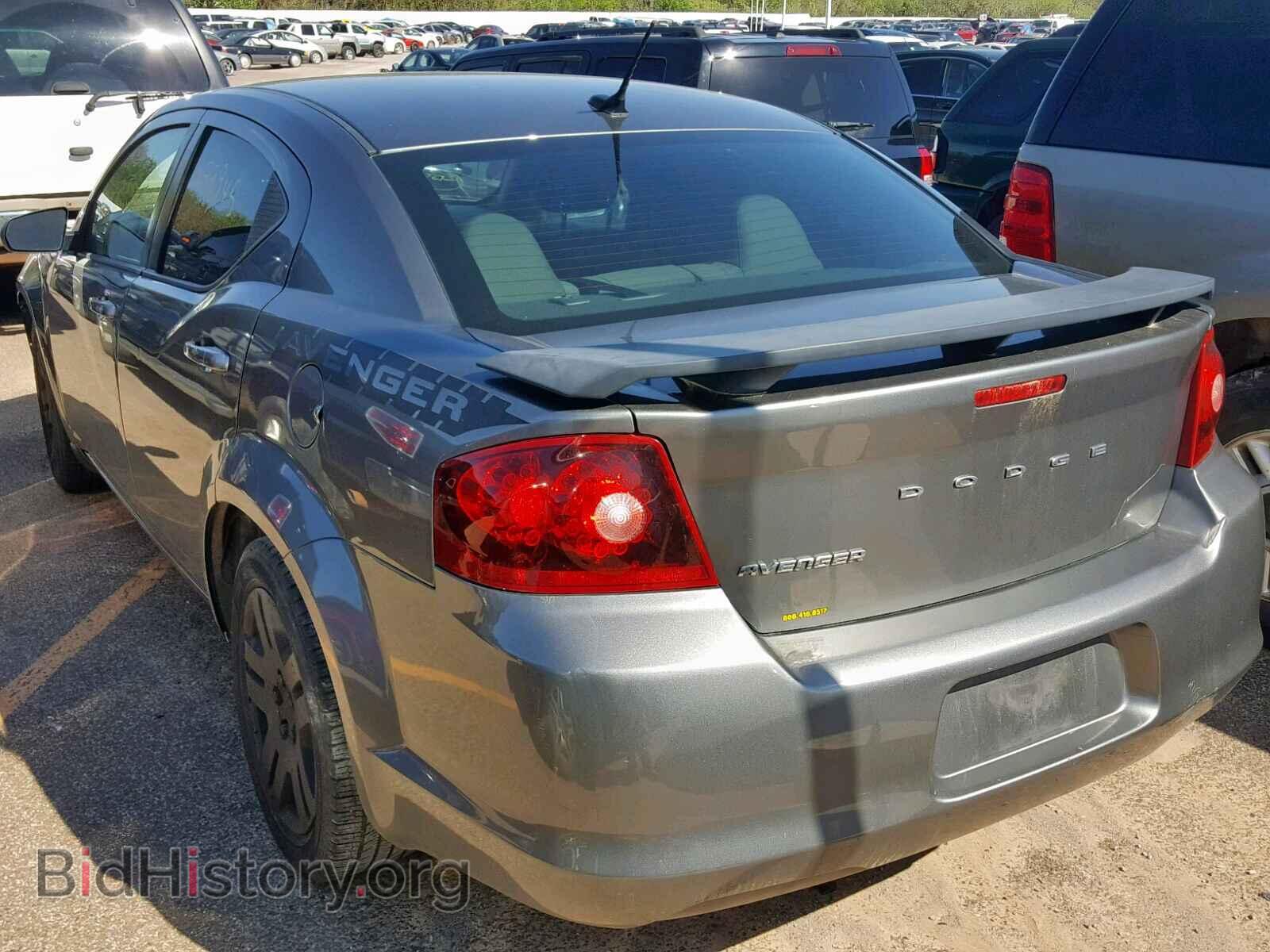 2013 DODGE AVENGER - VIN: 1C3CDZAB1DN611383 - Фото 3