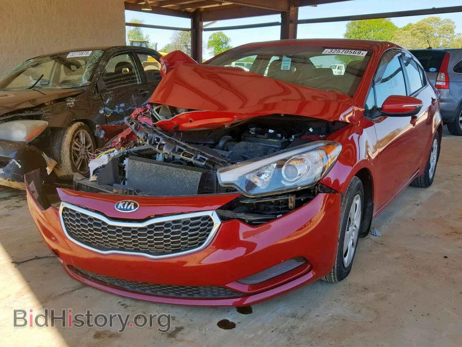 2015 KIA FORTE - VIN: KNAFX4A63F5349257 - Фото 2