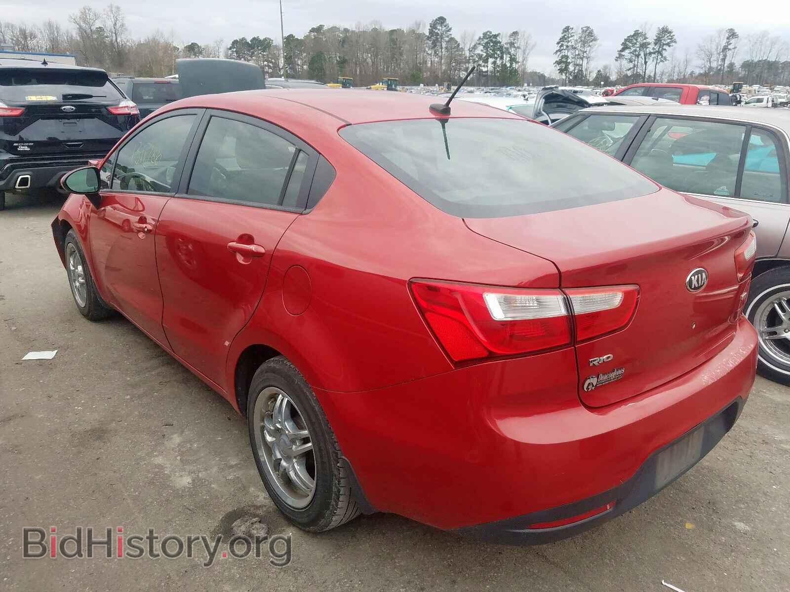 2013 KIA RIO - VIN: KNADM4A30D6164841 - Фото 3