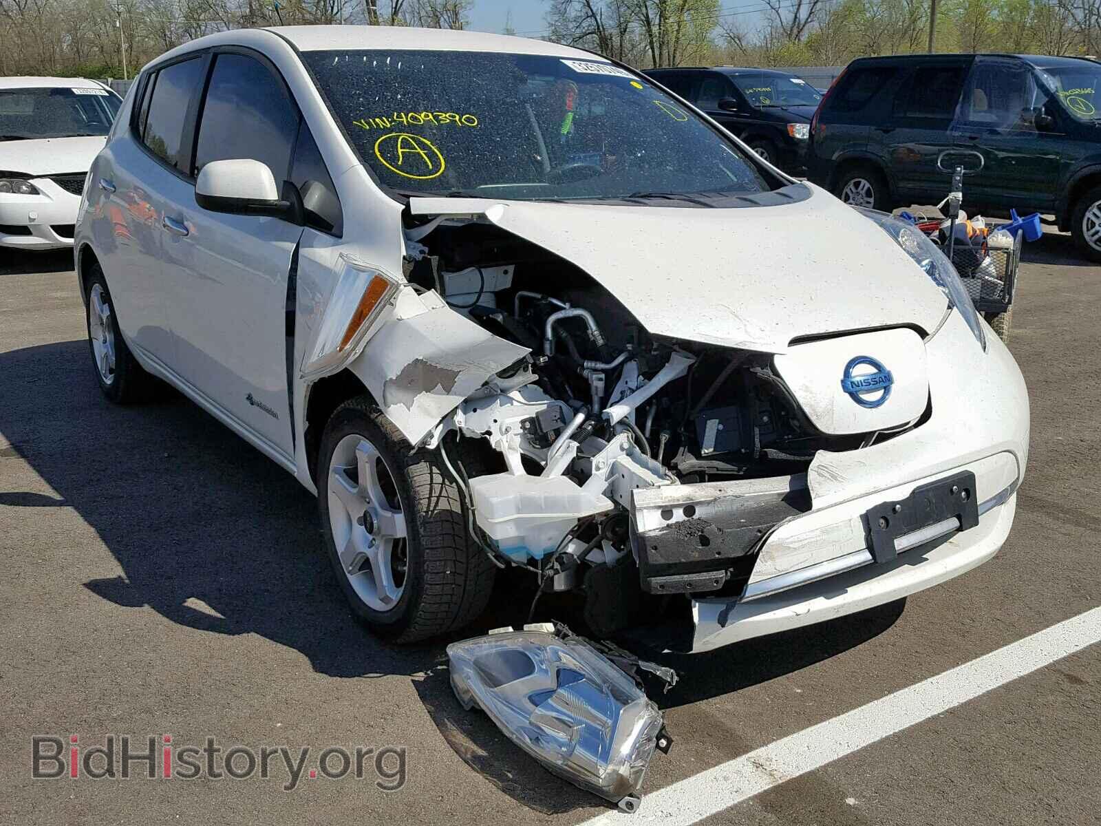 Фотография 1N4AZ0CP4DC409390 - NISSAN LEAF 2013