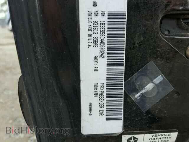 2004 DODGE NEON - VIN: 1B3ES56C44D603242 - Фото 10