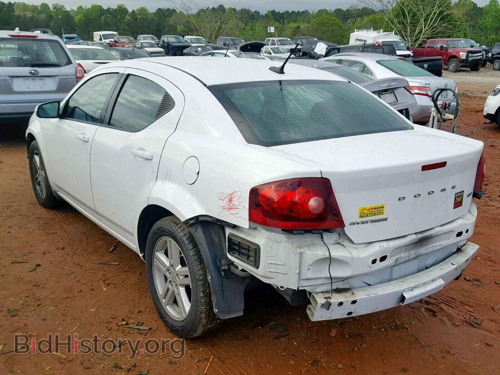 2012 DODGE AVENGER - VIN: 1C3CDZCB8CN193044 - Photo 3