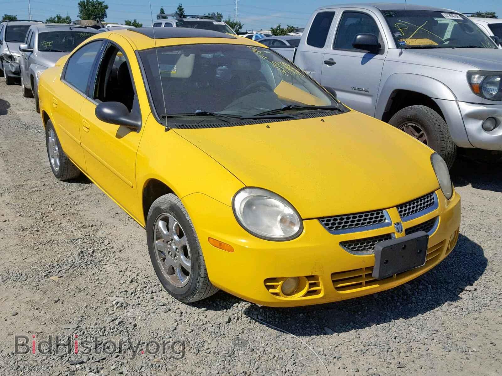 Photo 1B3ES56CX4D615301 - DODGE NEON 2004