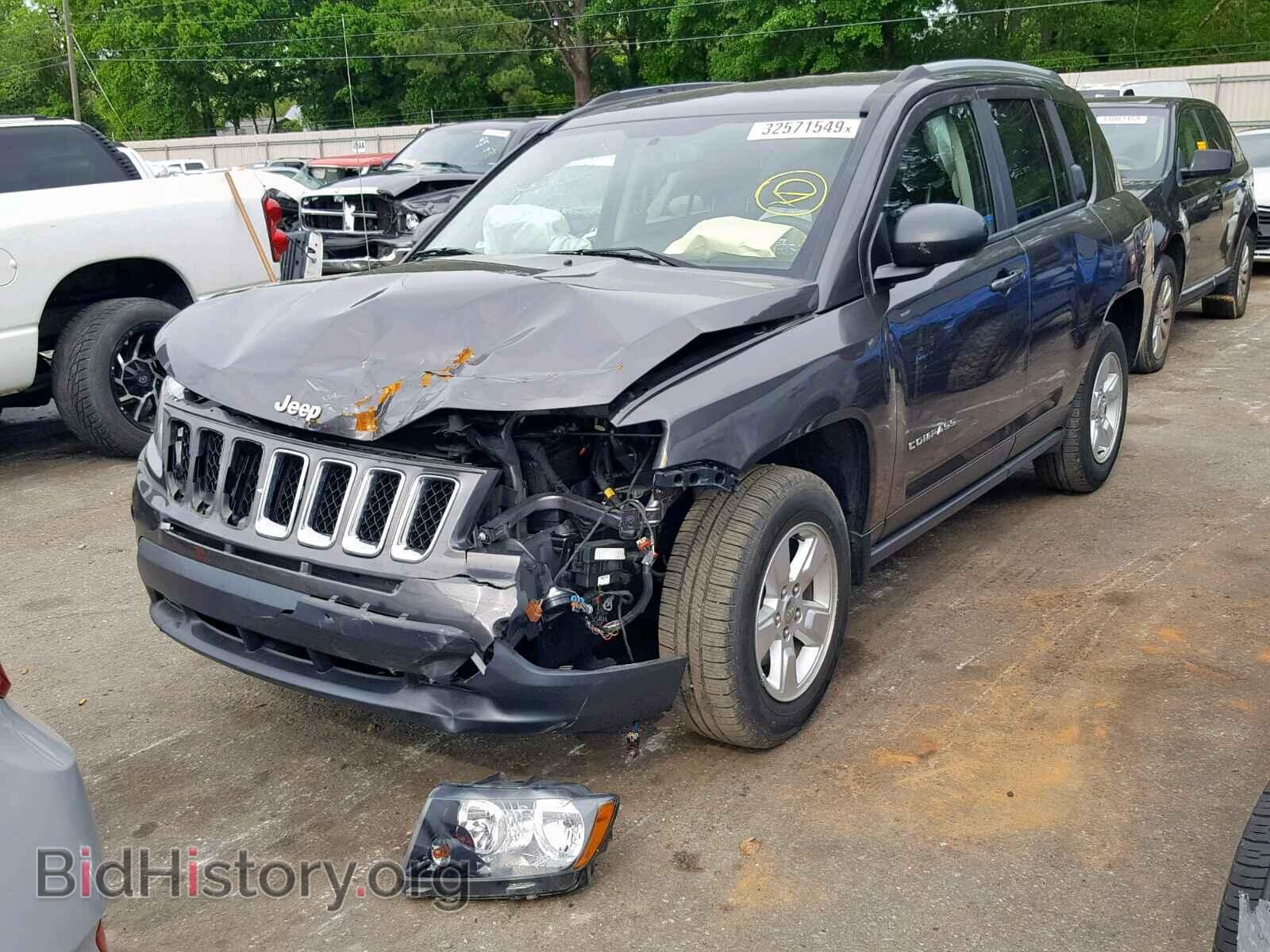 2017 JEEP COMPASS SP - VIN: 1C4NJCBB3HD163376 - Фото 2