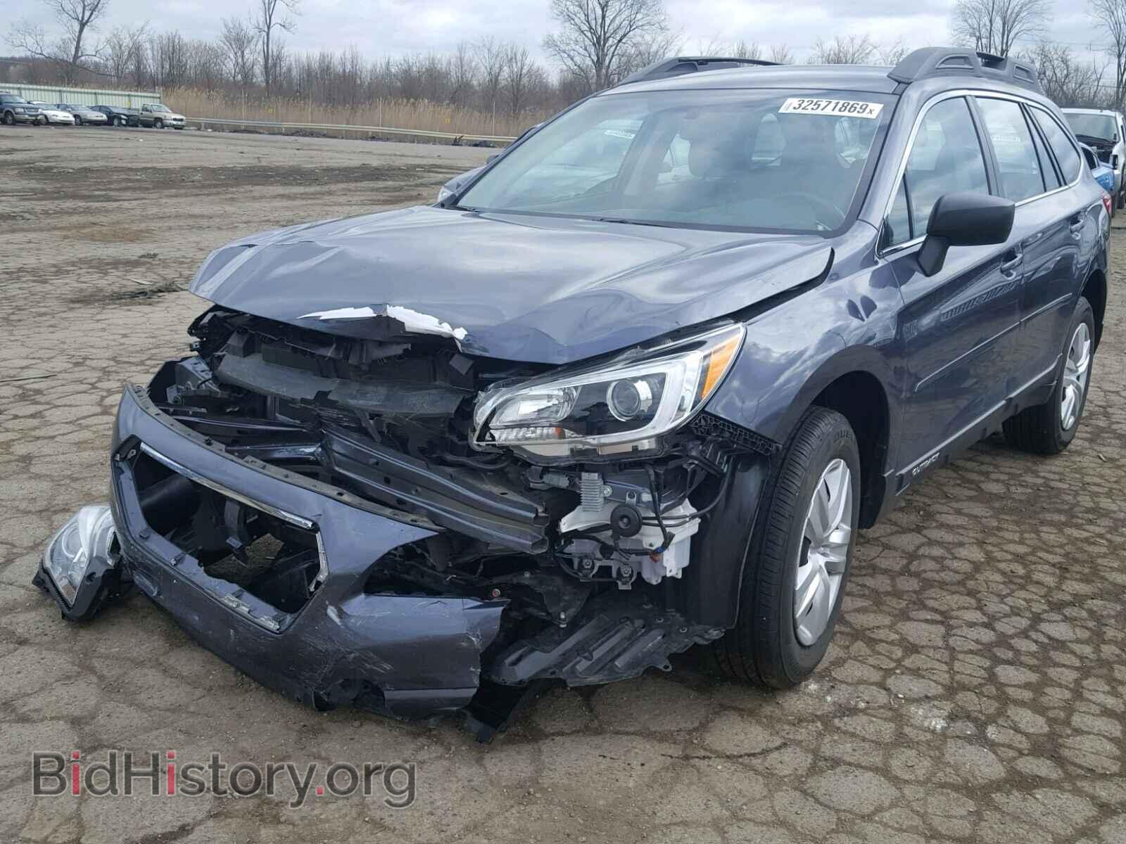 2016 SUBARU OUTBACK 2. - VIN: 4S4BSBAC3G3329447 - Фото 2