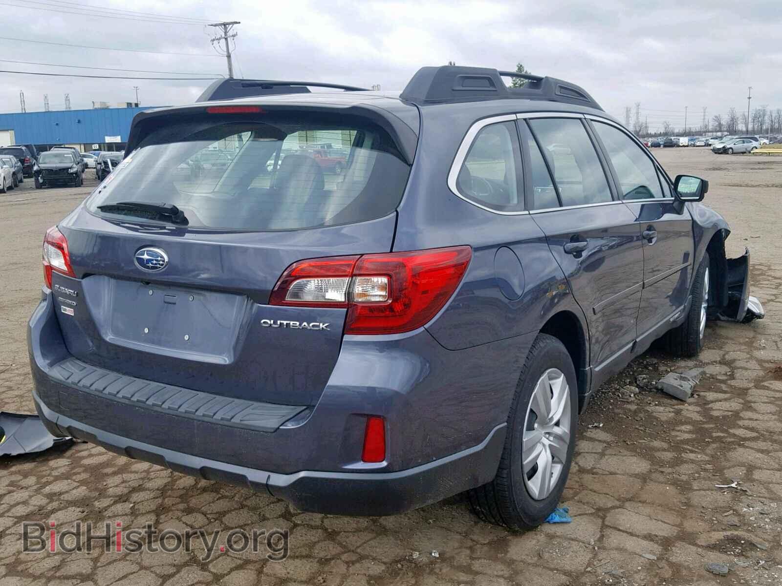 2016 SUBARU OUTBACK 2. - VIN: 4S4BSBAC3G3329447 - Фото 4