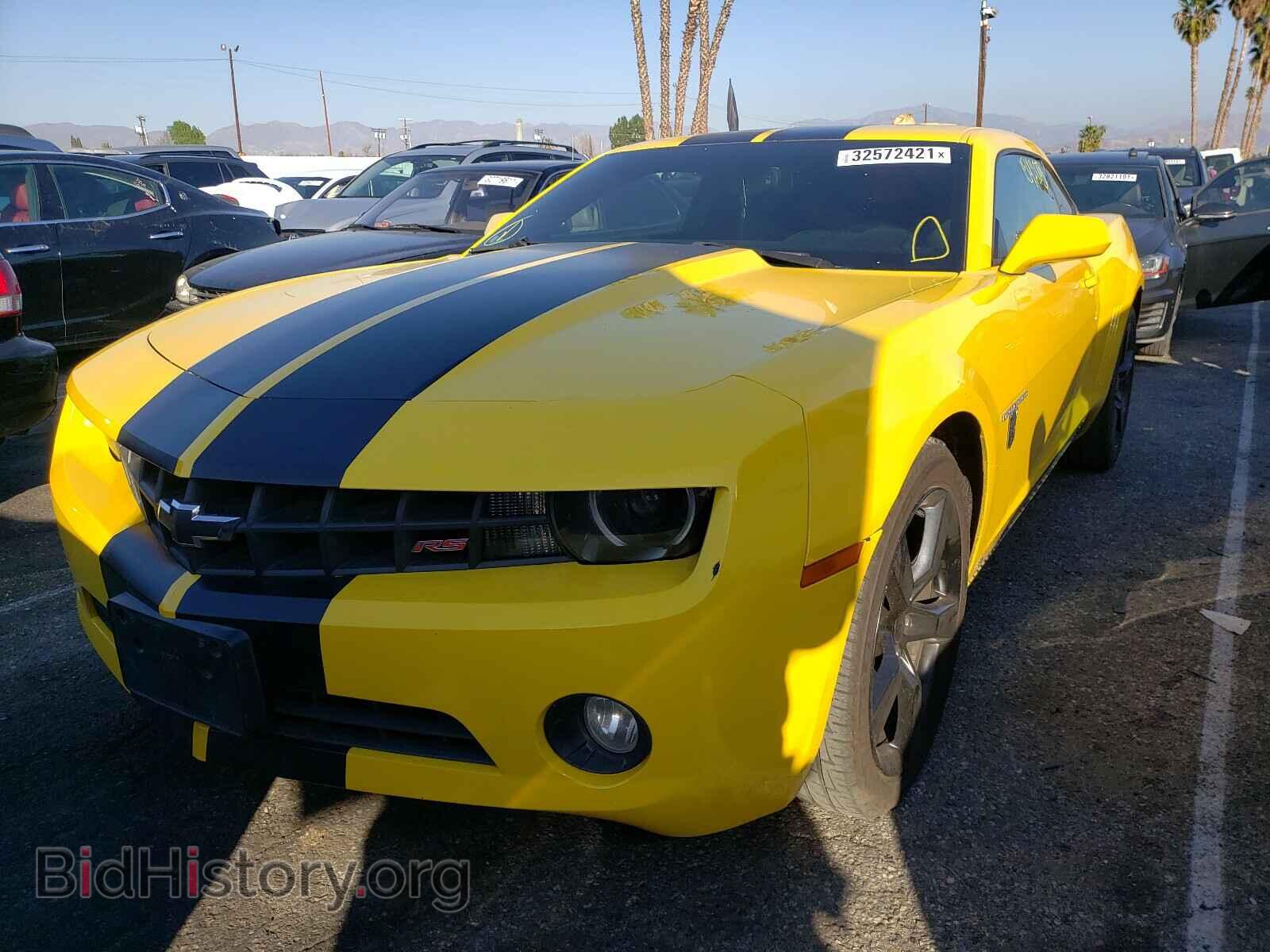 2010 CHEVROLET CAMARO - VIN: 2G1FC1EV8A9147257 - Фото 2