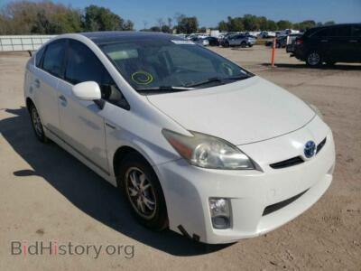 2011 Toyota PRIUS, white — VIN JTDKN3DU1B0277669, Copart