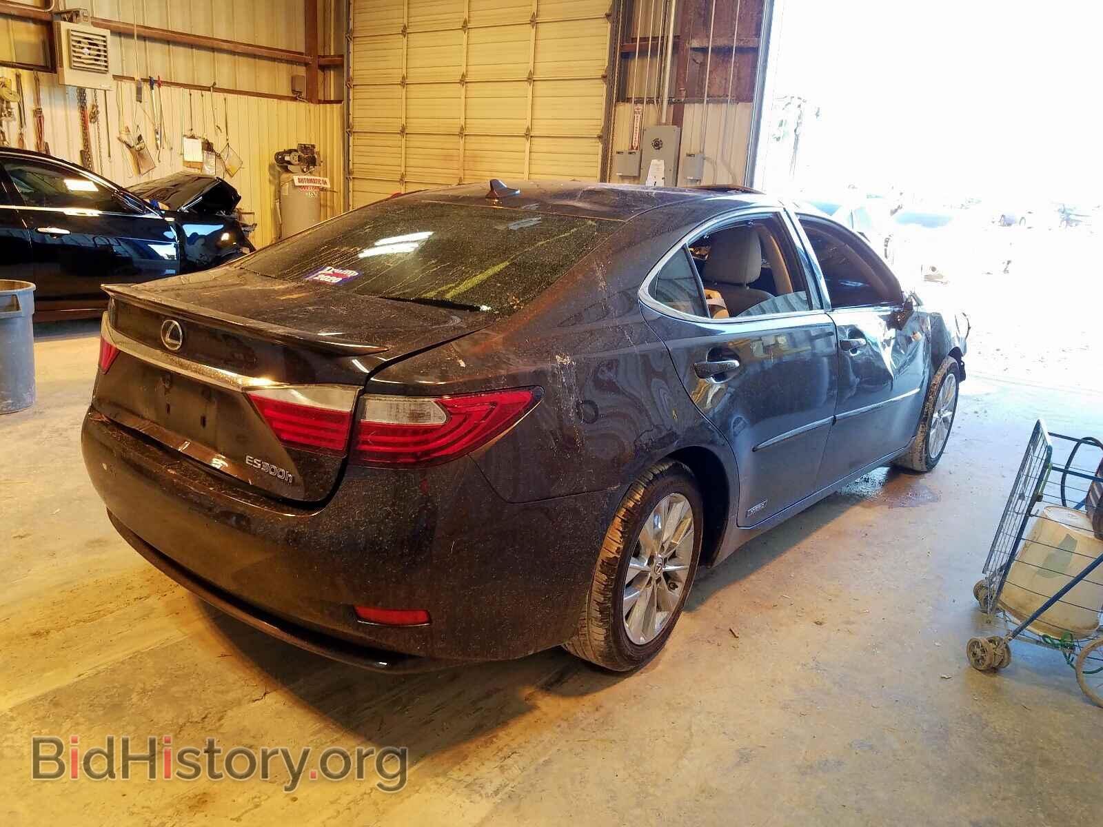 2013 LEXUS ES300 - VIN: JTHBW1GG8D2020537 - Фото 4