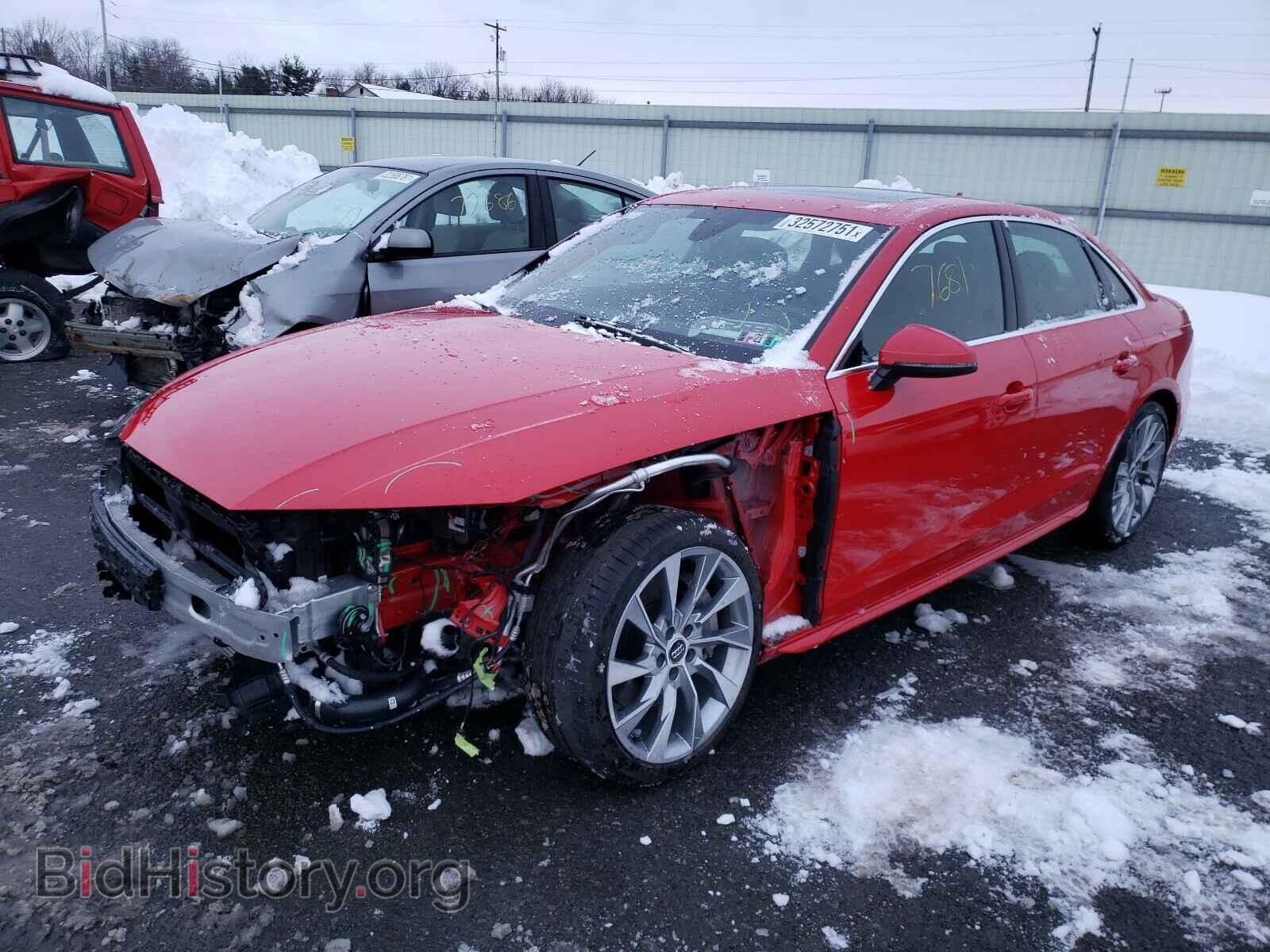 2020 AUDI A4 - VIN: WAUENAF4XLA068065 - Фото 2