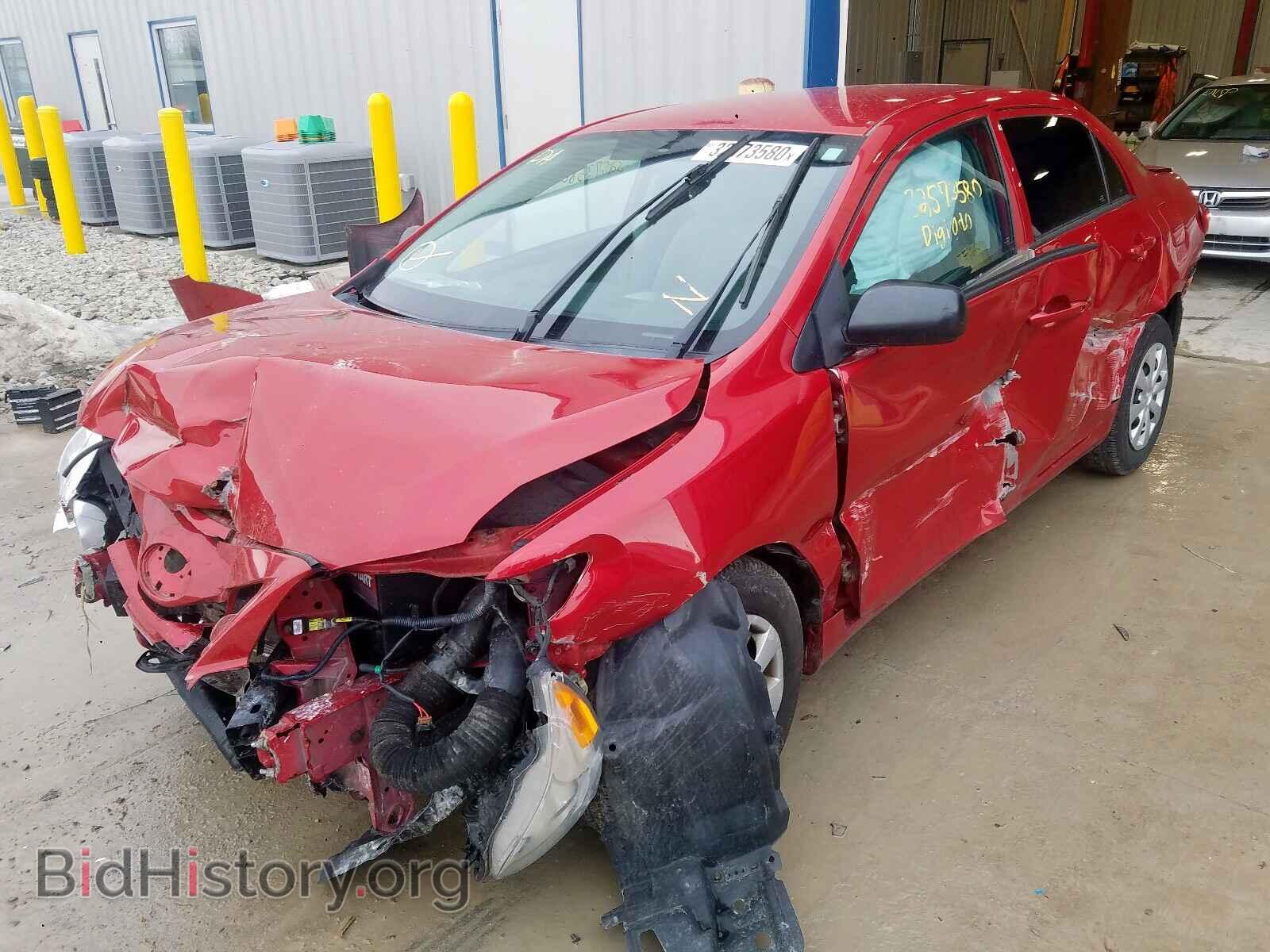 2011 TOYOTA COROLLA - VIN: 2T1BU4EE1BC711160 - Фото 2
