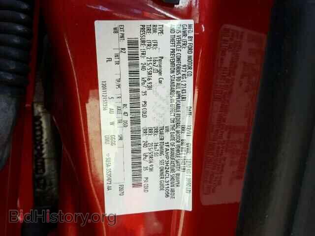 2012 FORD FOCUS - VIN: 1FAHP3H24CL311056 - Фото 10