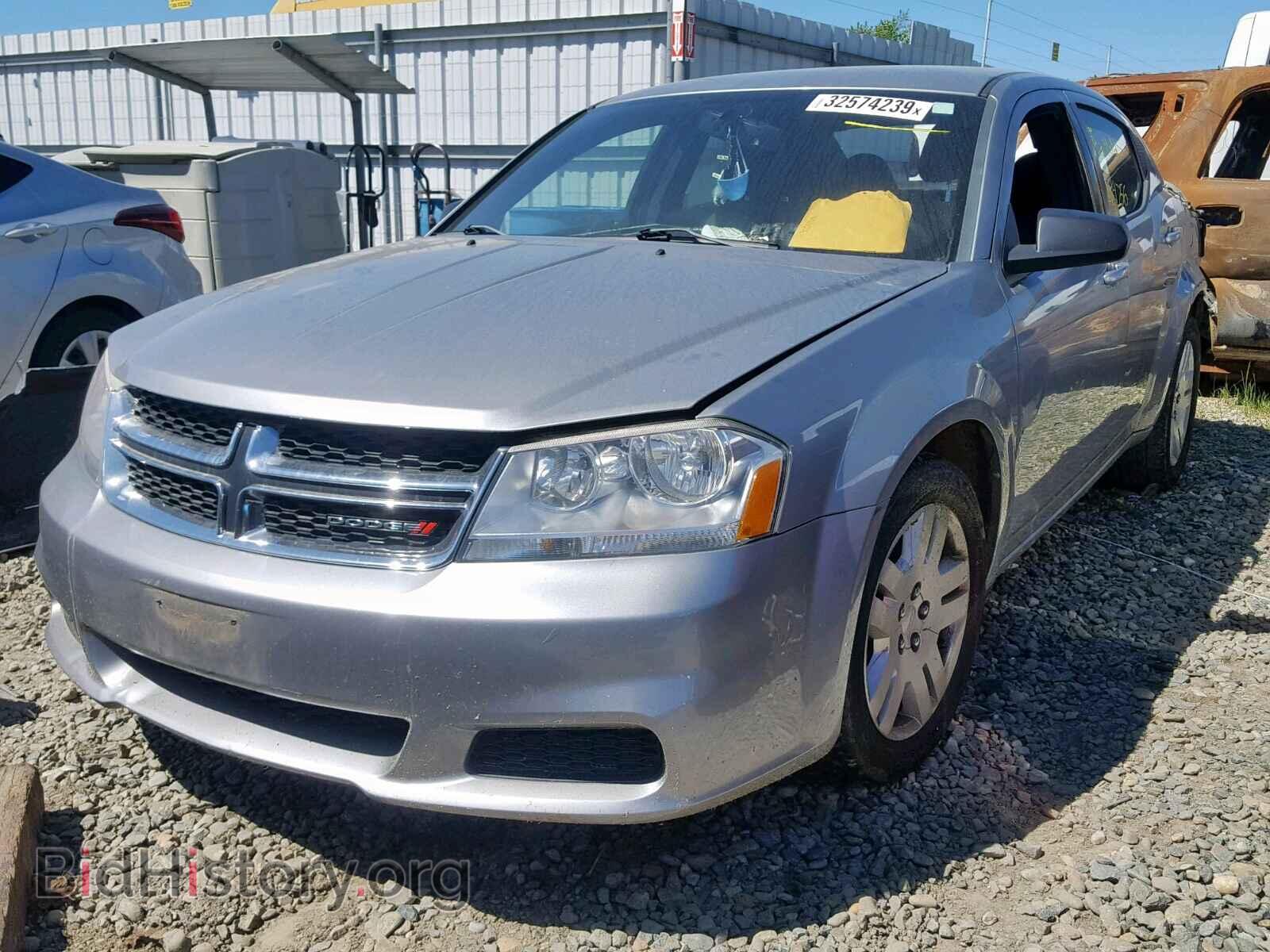 2013 DODGE AVENGER - VIN: 1C3CDZAB9DN725132 - Фото 2
