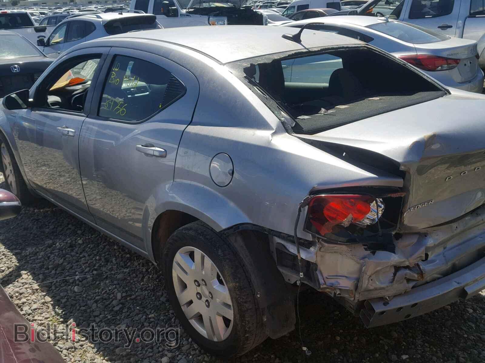 2013 DODGE AVENGER - VIN: 1C3CDZAB9DN725132 - Фото 3