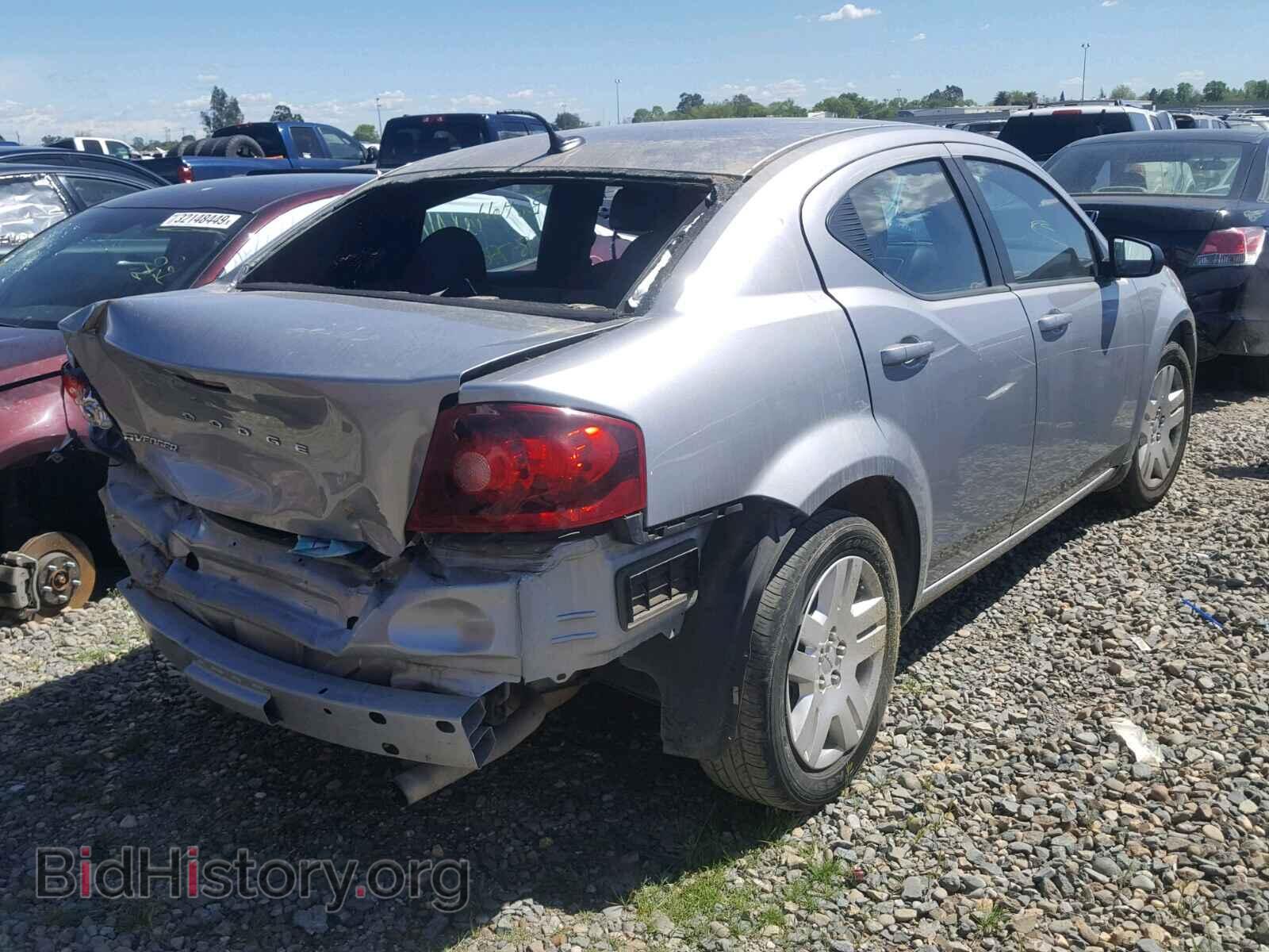 2013 DODGE AVENGER - VIN: 1C3CDZAB9DN725132 - Фото 4
