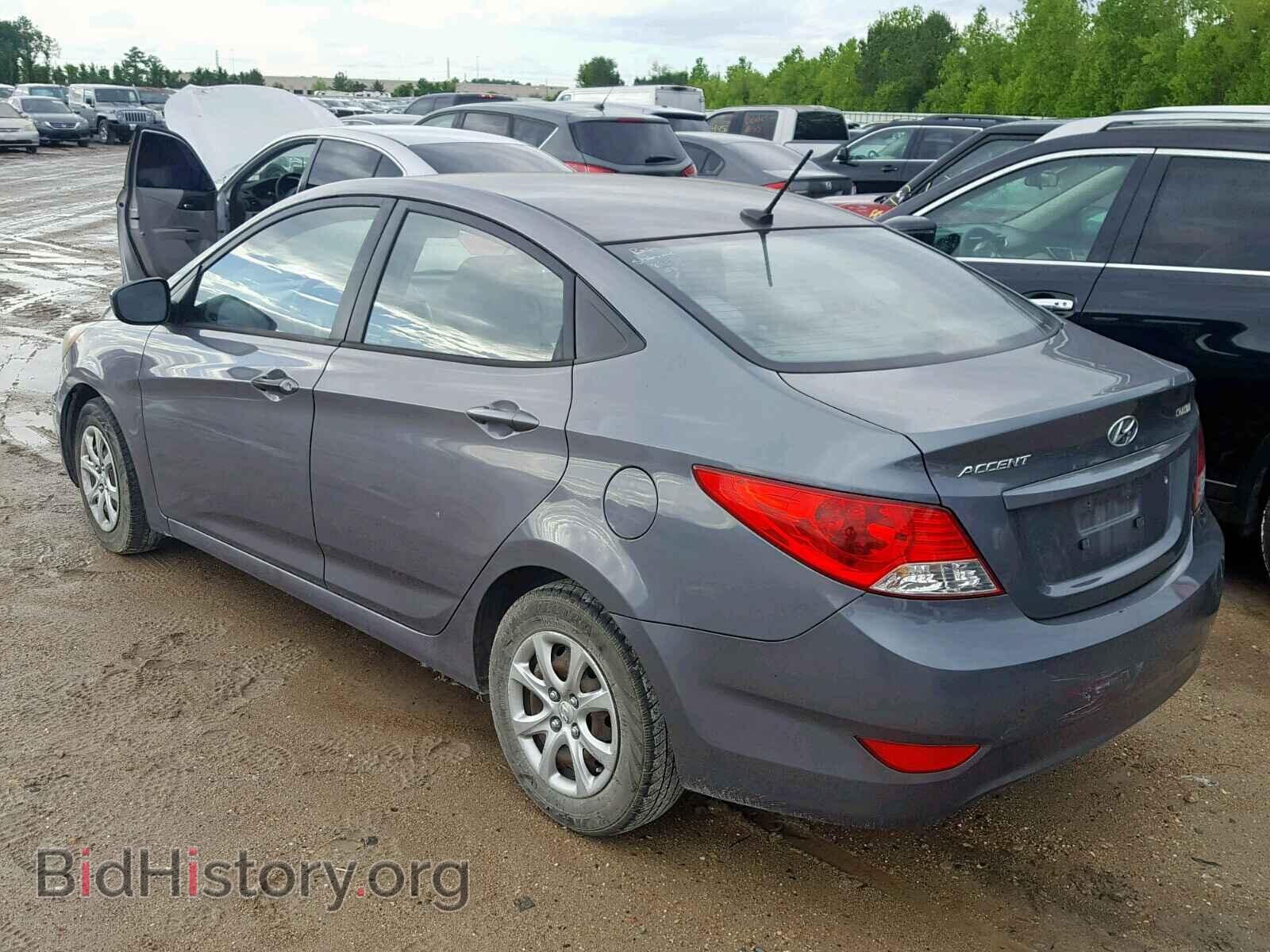 2013 HYUNDAI ACCENT - VIN: KMHCT4AE6DU504181 - Фото 3