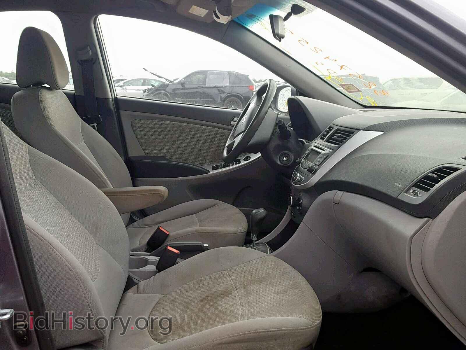 2013 HYUNDAI ACCENT - VIN: KMHCT4AE6DU504181 - Фото 5