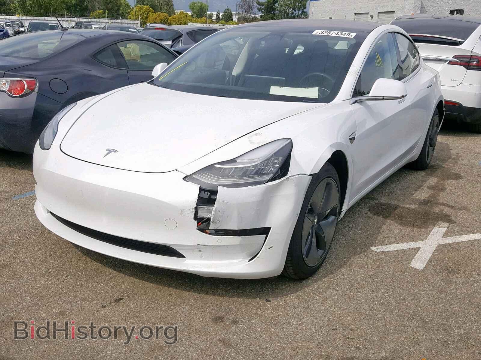 2018 TESLA MODEL 3 - VIN: 5YJ3E1EA8JF043722 - Фото 2