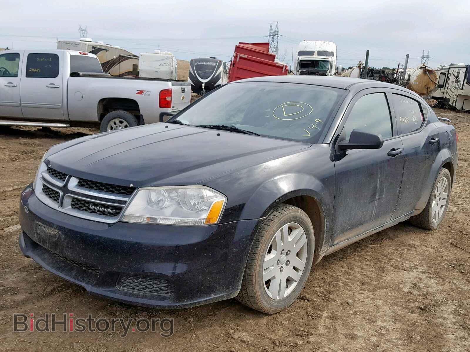 2012 DODGE AVENGER - VIN: 1C3CDZAB4CN174395 - Фото 2