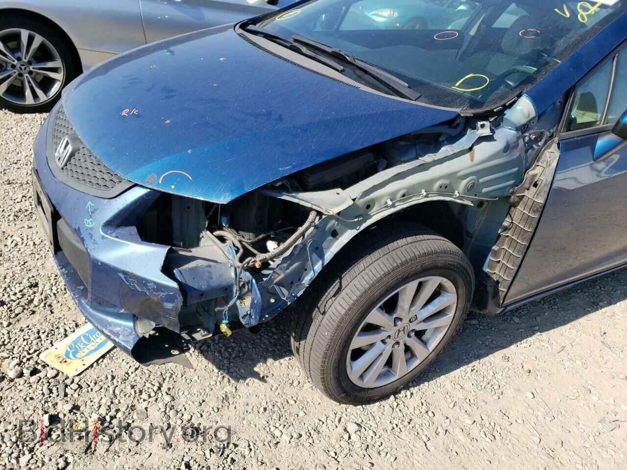2012 HONDA CIVIC - VIN: 2HGFG3B84CH536154 - Фото 9