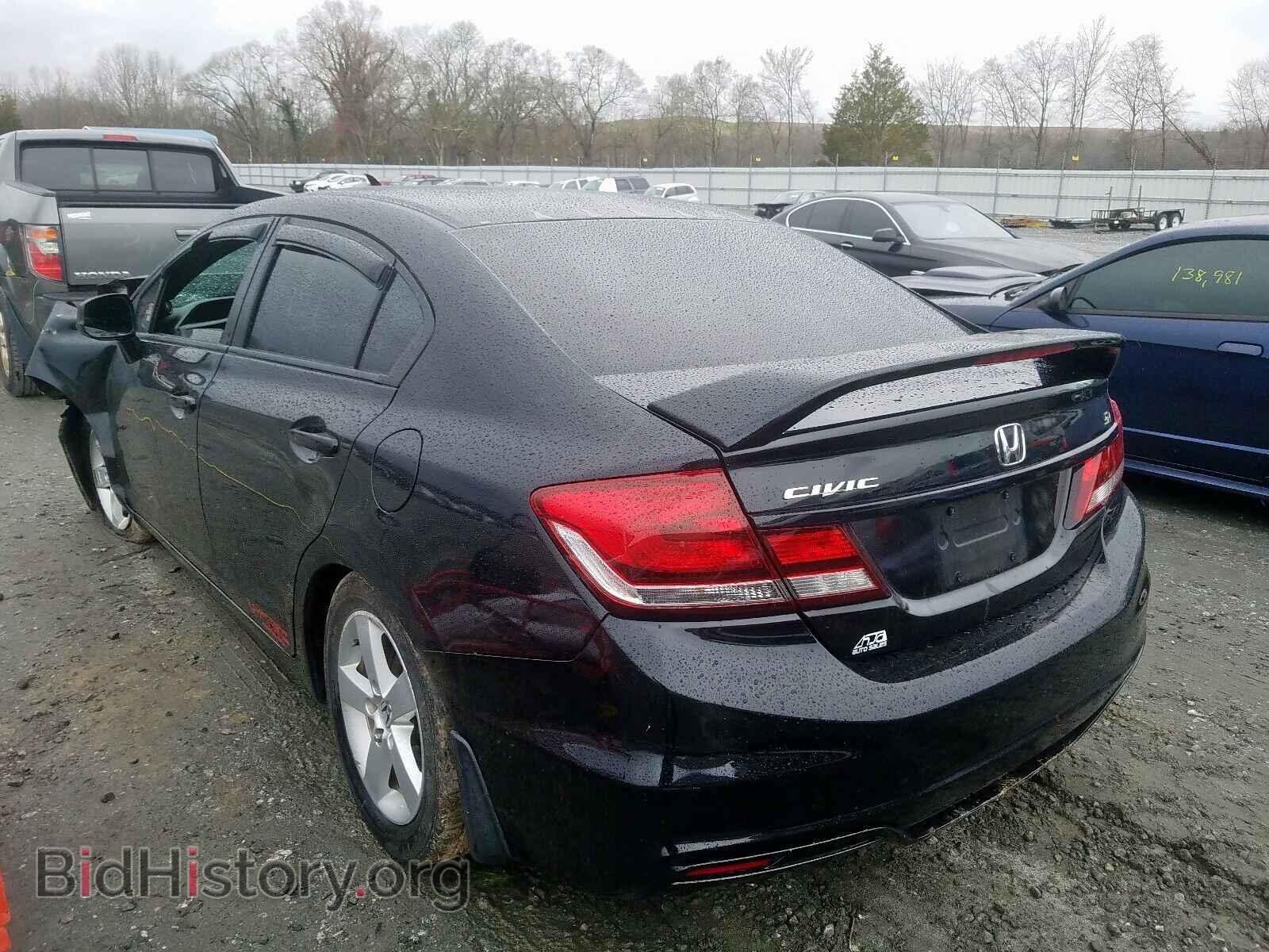 2013 HONDA CIVIC - VIN: 2HGFB6E52DH709009 - Фото 3